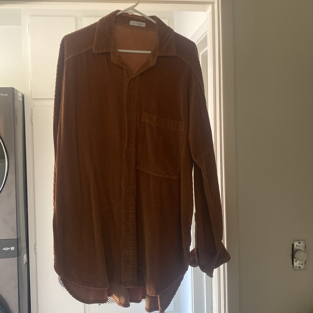 CP shades free people jack cord cotton over shirt medium - Picture 4 of 13